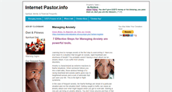 Desktop Screenshot of internetpastor.info